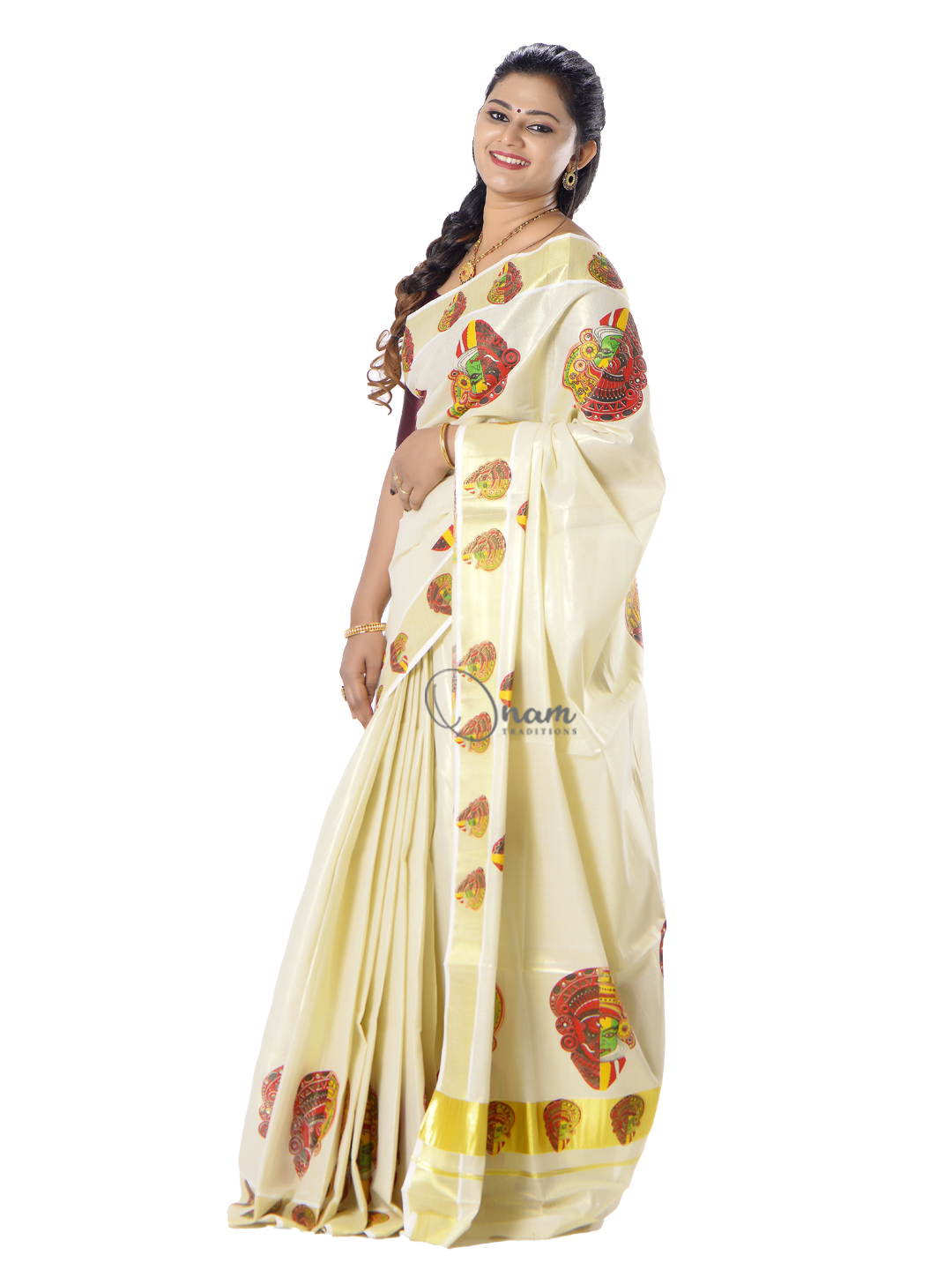Latest Glamour of Beauty Kerala Set Saree Blouse Designs - Shahi Fits