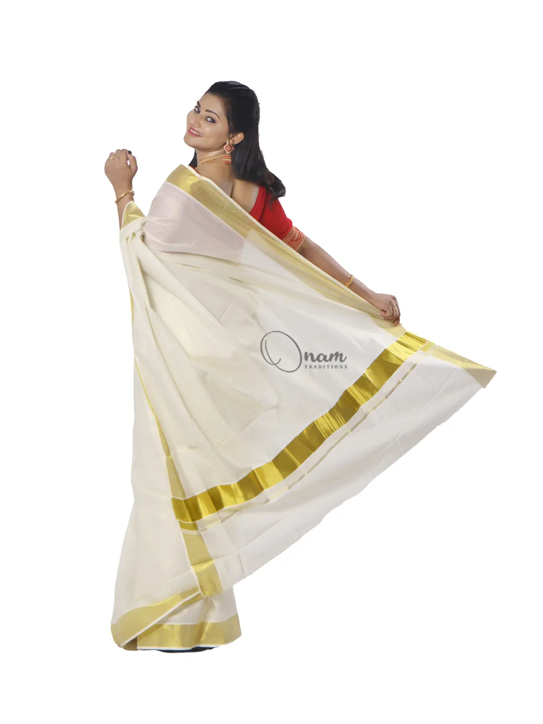 New Kerala Style Frill Saree for Women -CFSFS001 – www.soosi.co.in