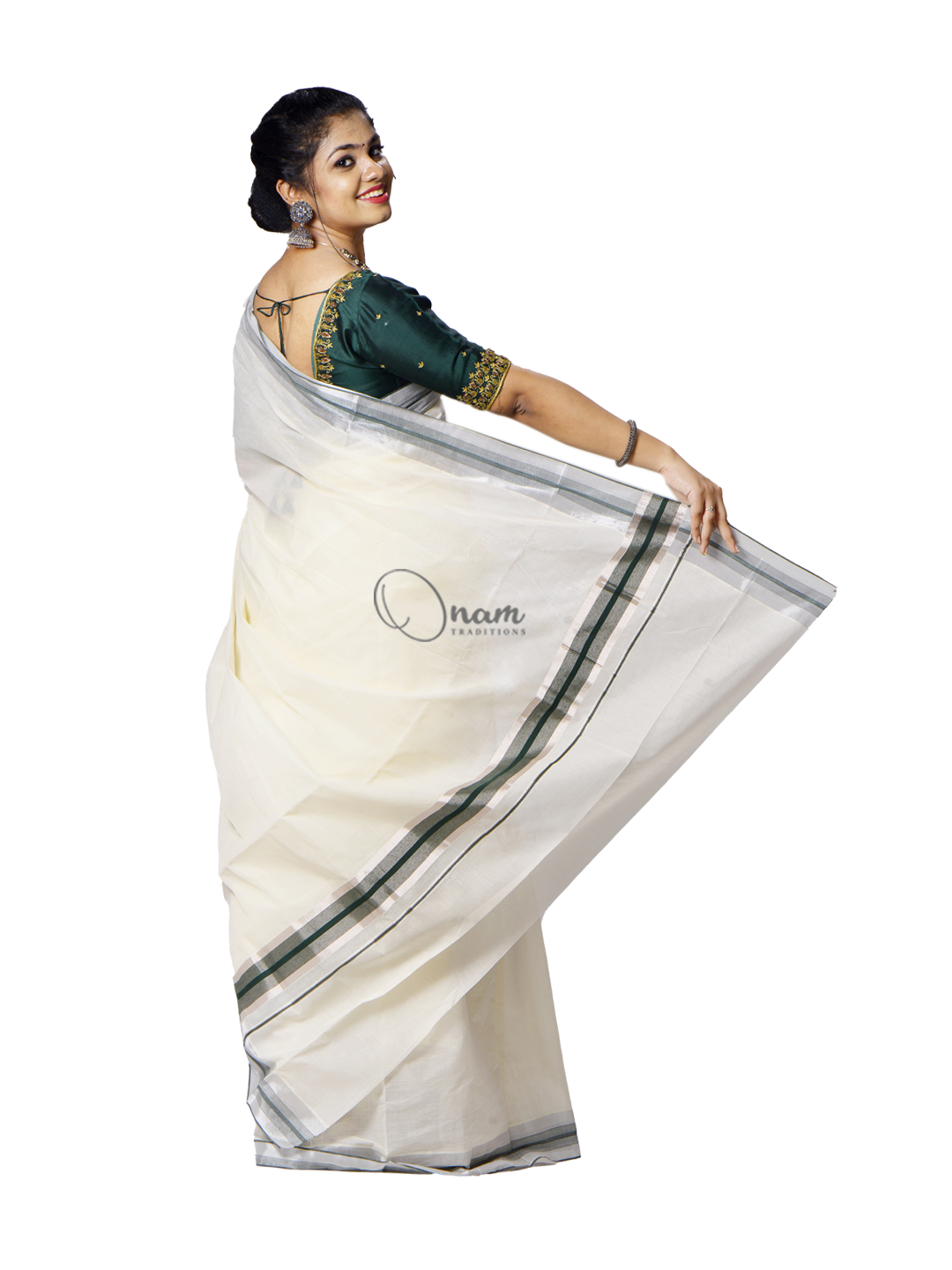 Kerala saree | Stylish girl images, Set saree, Dehati girl photo